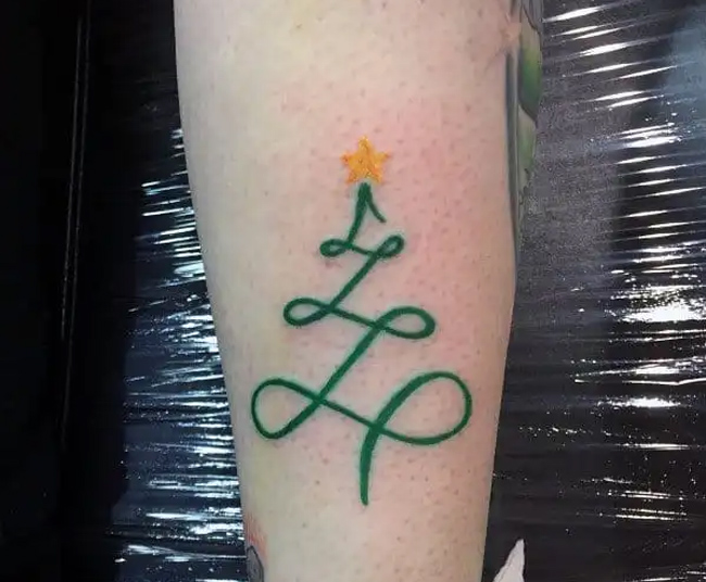 Merry Christmas Tattoo Designs