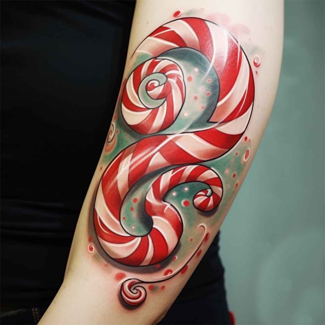 merry Christmas tattoo designs
