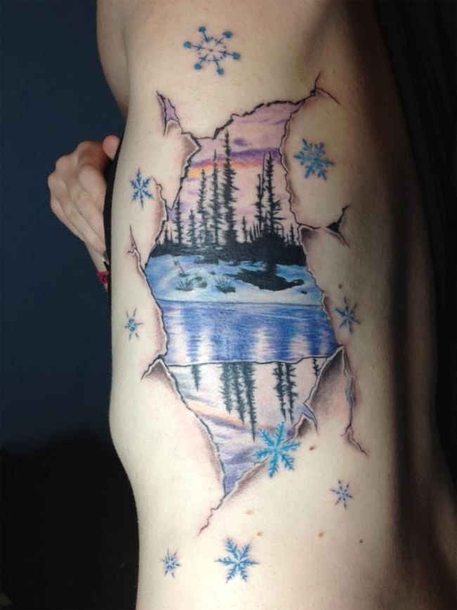 Merry Christmas Tattoo Designs