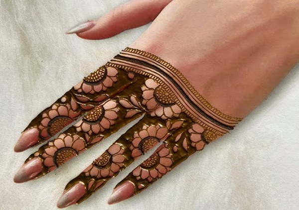 back hand mehndi designs