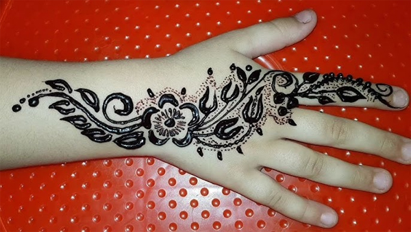back hand mehndi designs