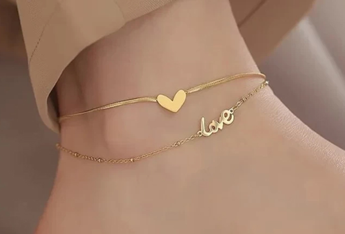 Gold Anklet Designs