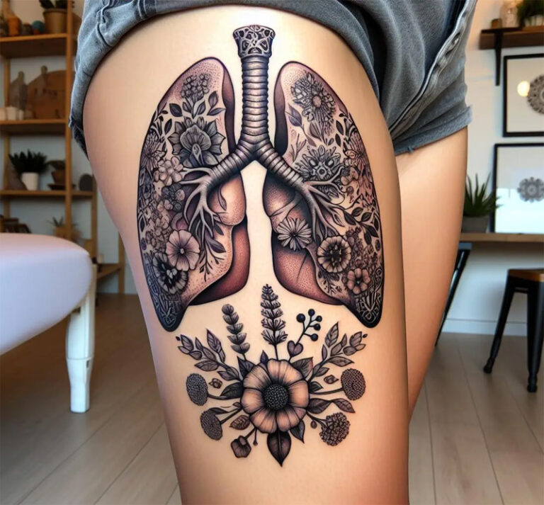 Lung Tattoo Designs