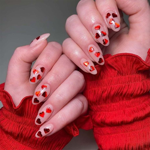 Valentine’s Day Nail Art Designs