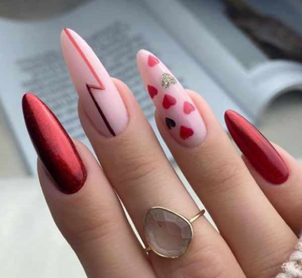 Valentine’s Day Nail Art Designs