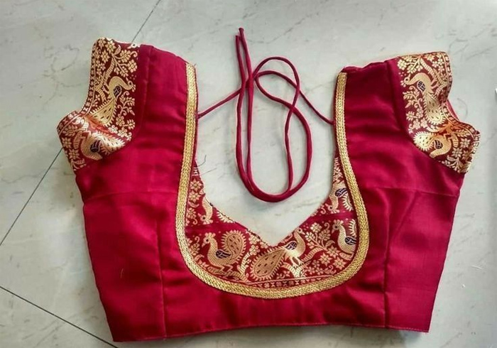 Lace Blouse Neck Designs