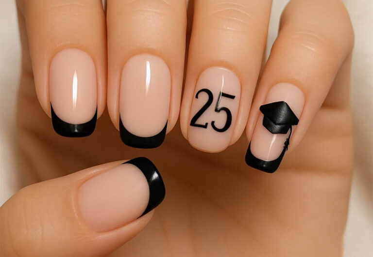 Nail Styles for Graduation Day