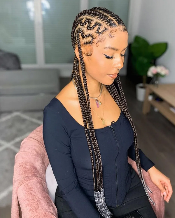Straight Back Hairstyle Ideas