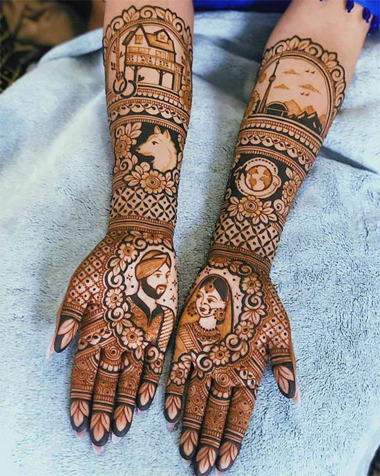 Indian Bridal Mehndi Designs