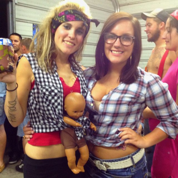 White Trash Theme Outfit
