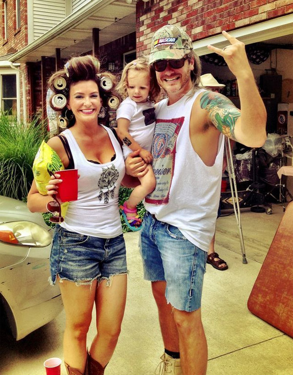 White Trash Theme Outfit